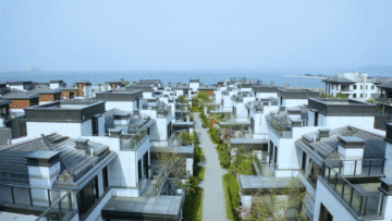 住进了海边小院-万科红树东岸售楼处麻将胡了放弃了深圳湾的大平层王总(图13)
